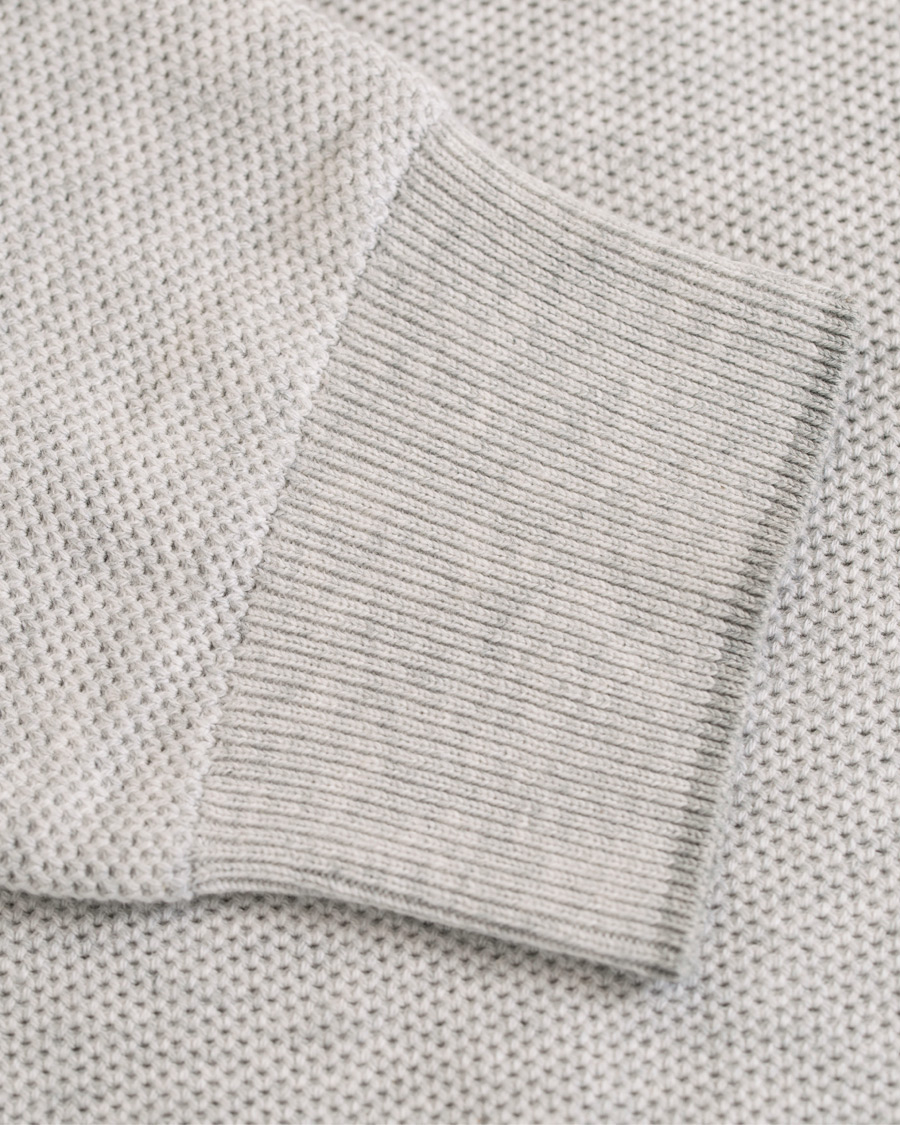 Men | Sweaters & Knitwear | Polo Ralph Lauren | Texture Half Zip Lawrence Grey Heather