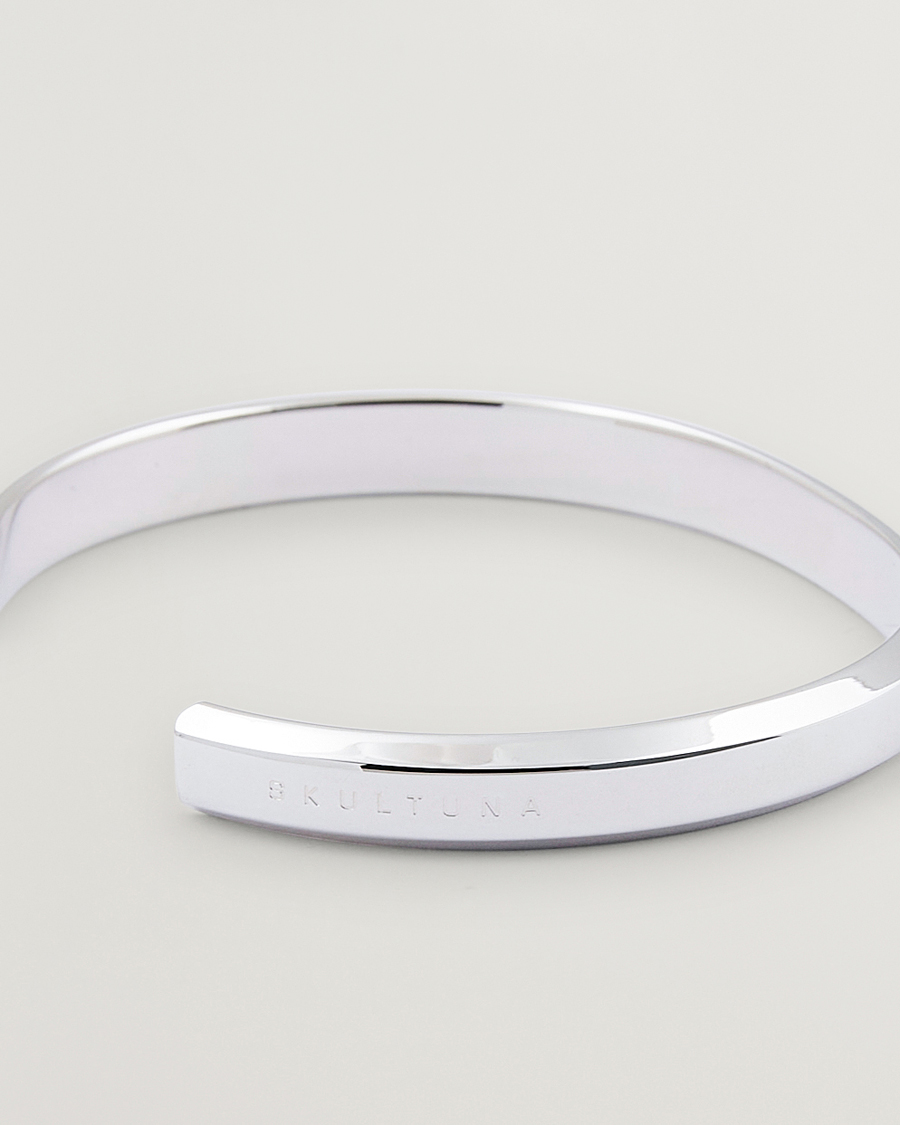 Men | Jewellery | Skultuna | The Icon Cuff Polished Steel