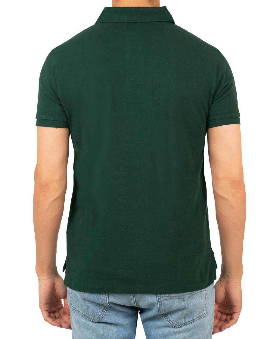Men | Polo Shirts | Polo Ralph Lauren | Custom Slim Fit Polo College Green