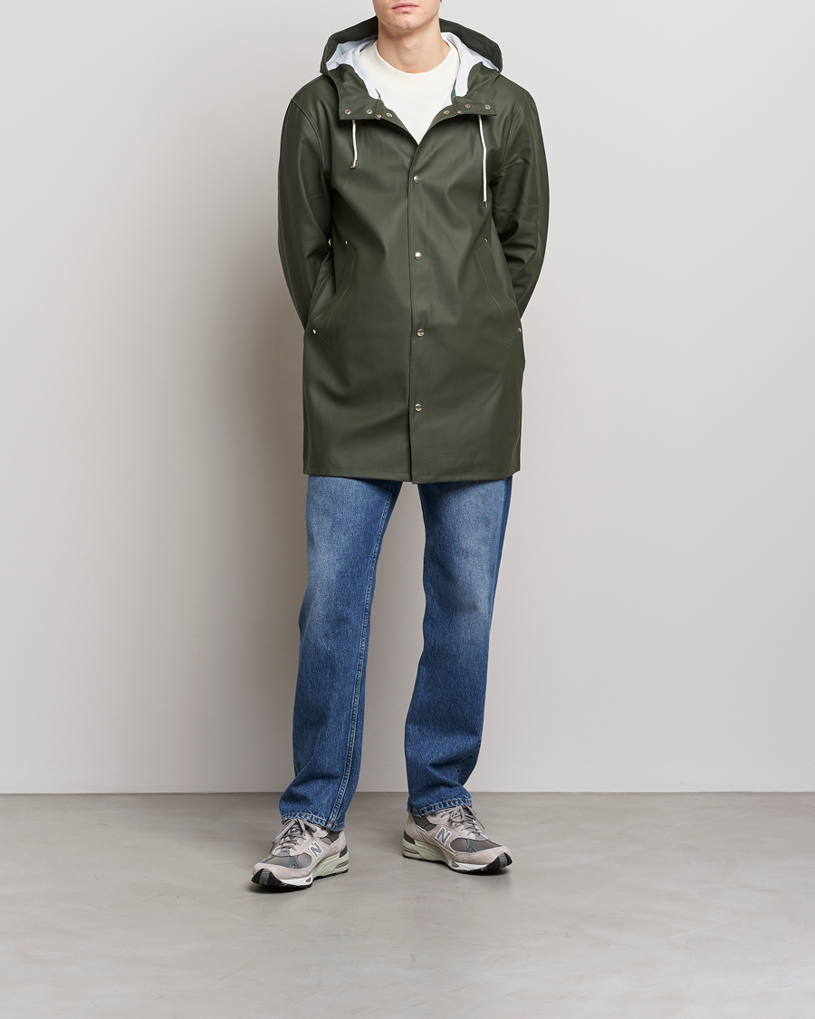 Men | Coats & Jackets | Stutterheim | Stockholm Raincoat Green