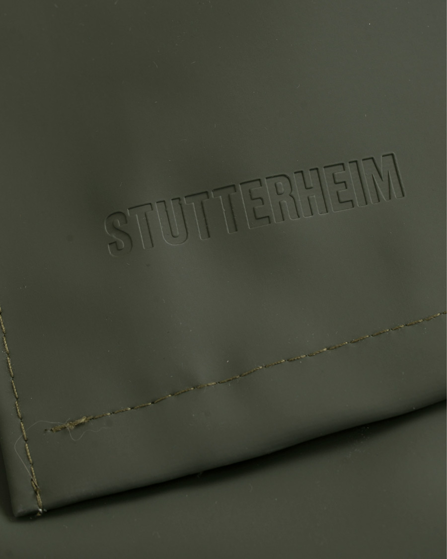 Men | Coats & Jackets | Stutterheim | Stockholm Raincoat Green