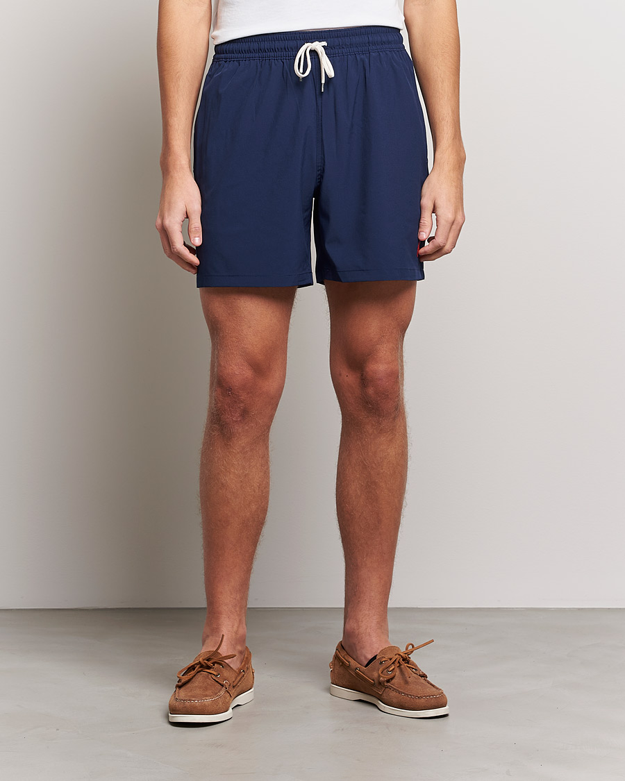 Men | Swimwear | Polo Ralph Lauren | Traveler Boxer Swimshorts Newport Navy