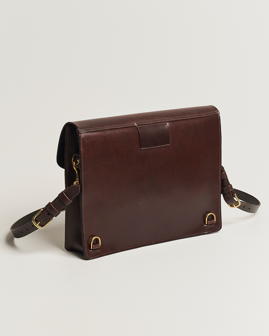 Men | Bags | Tärnsjö Garveri | Messenger Bag 3-In-1 Dark Brown