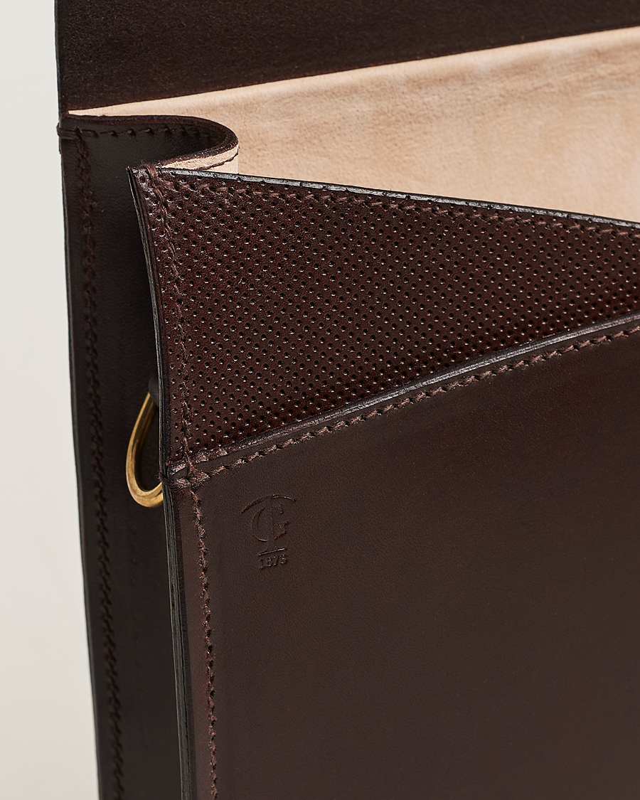 Men | Bags | Tärnsjö Garveri | Messenger Bag 3-In-1 Dark Brown