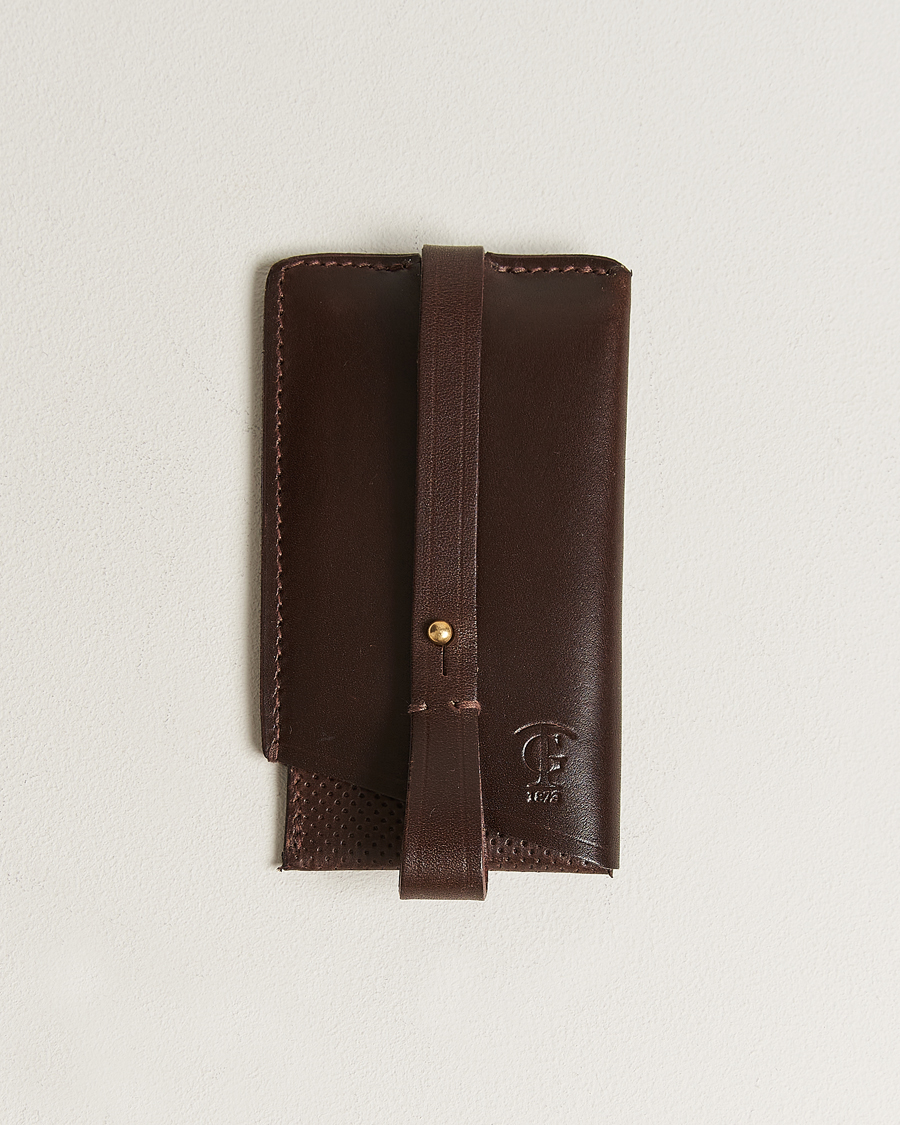 Men | Keychains | Tärnsjö Garveri | Key Wallet Dark Brown