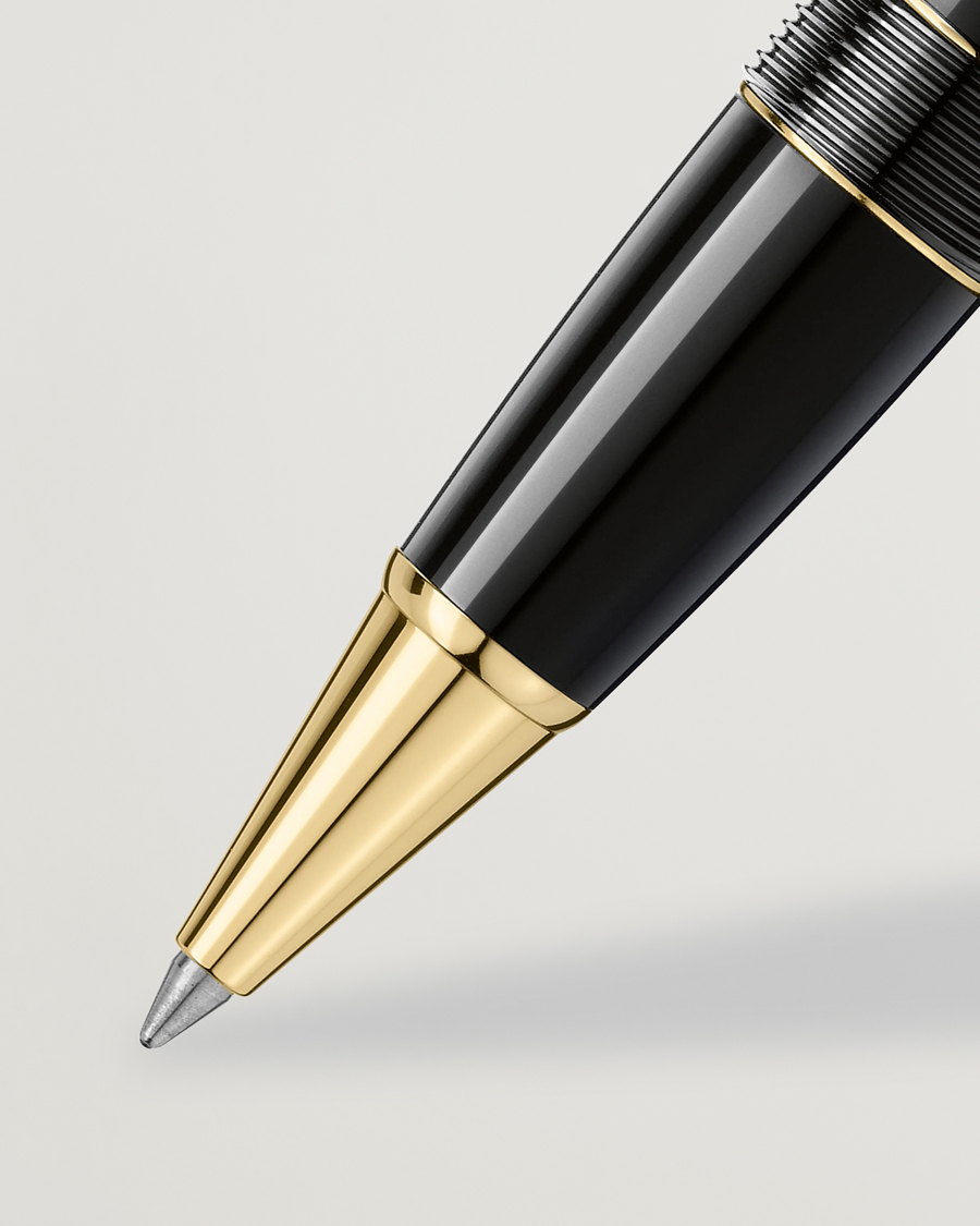 Men | Pens | Montblanc | 162 Meisterstück Rollerball LeGrand Pen Black/Yellow Gold