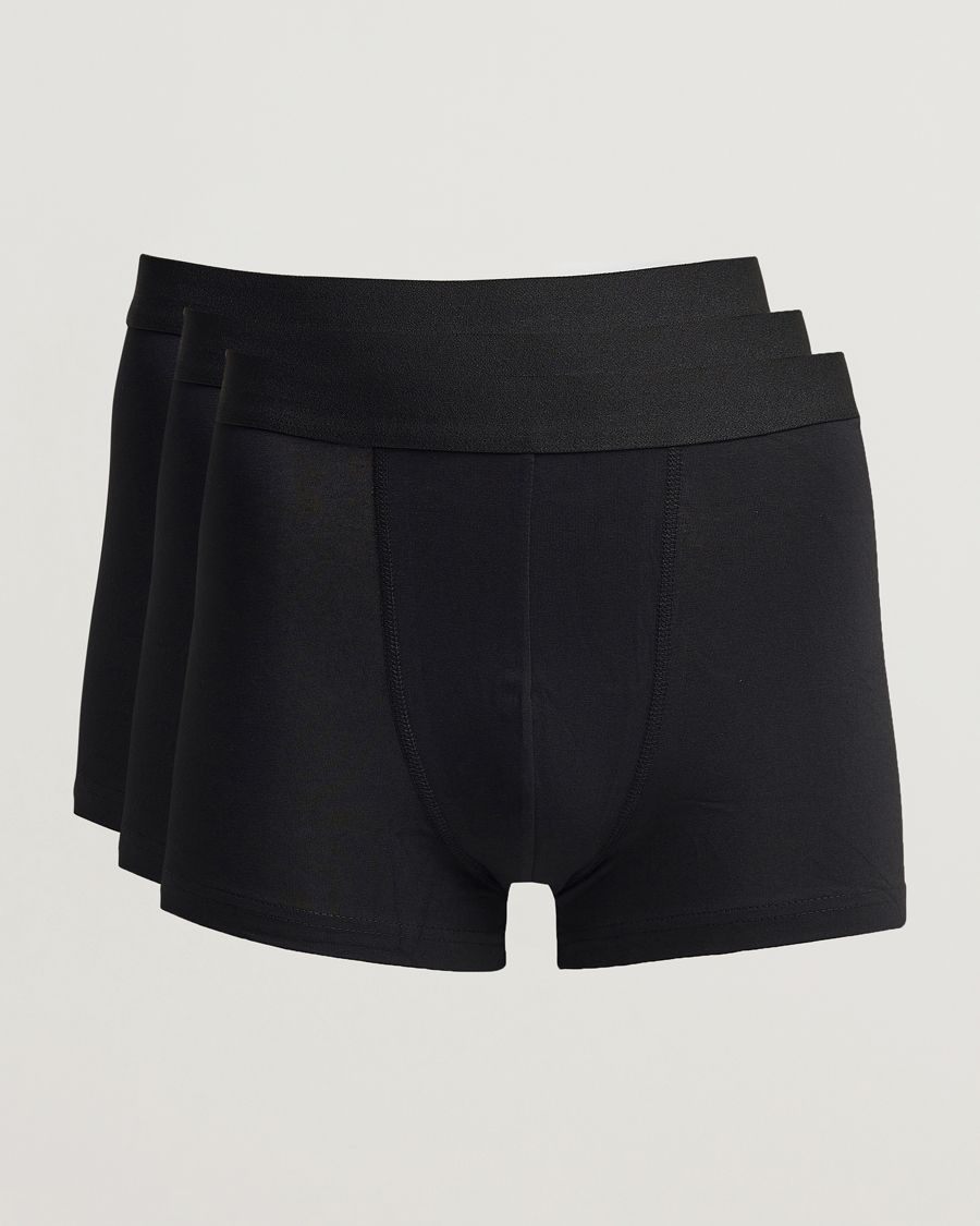 Men | Underwear & Socks | Bread & Boxers | 3-Pack Boxer Brief Black