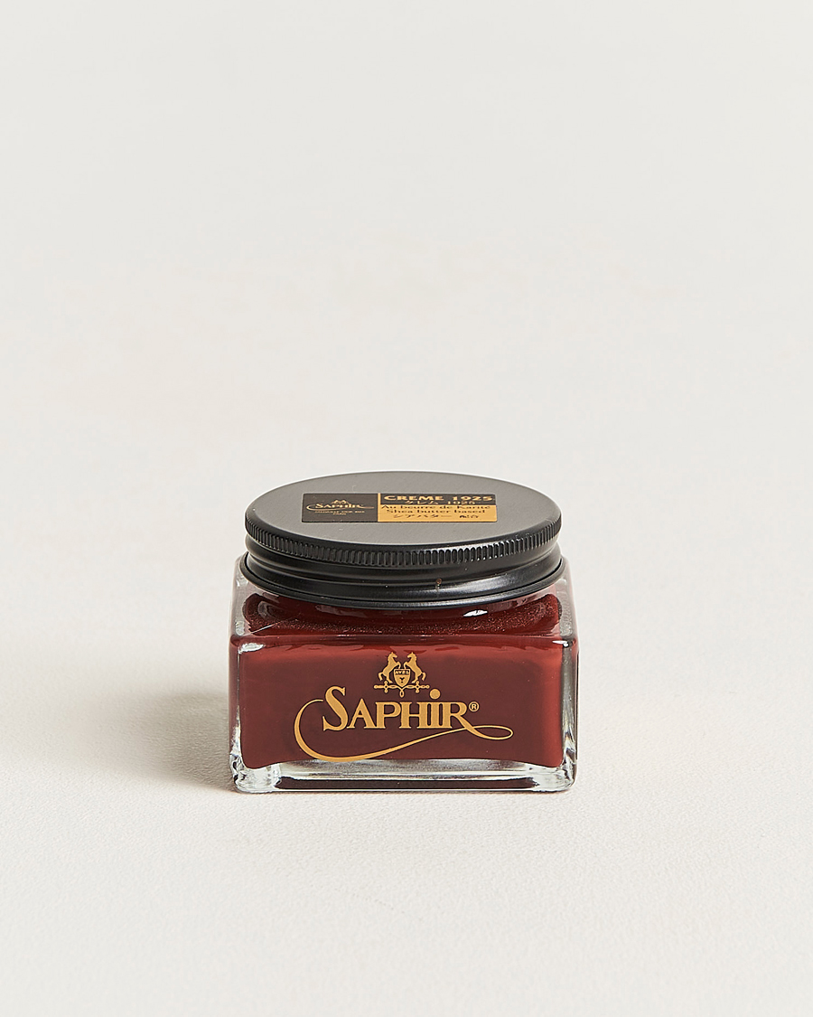Men | Shoe Care | Saphir Medaille d'Or | Creme Pommadier 1925 75 ml Mahogany