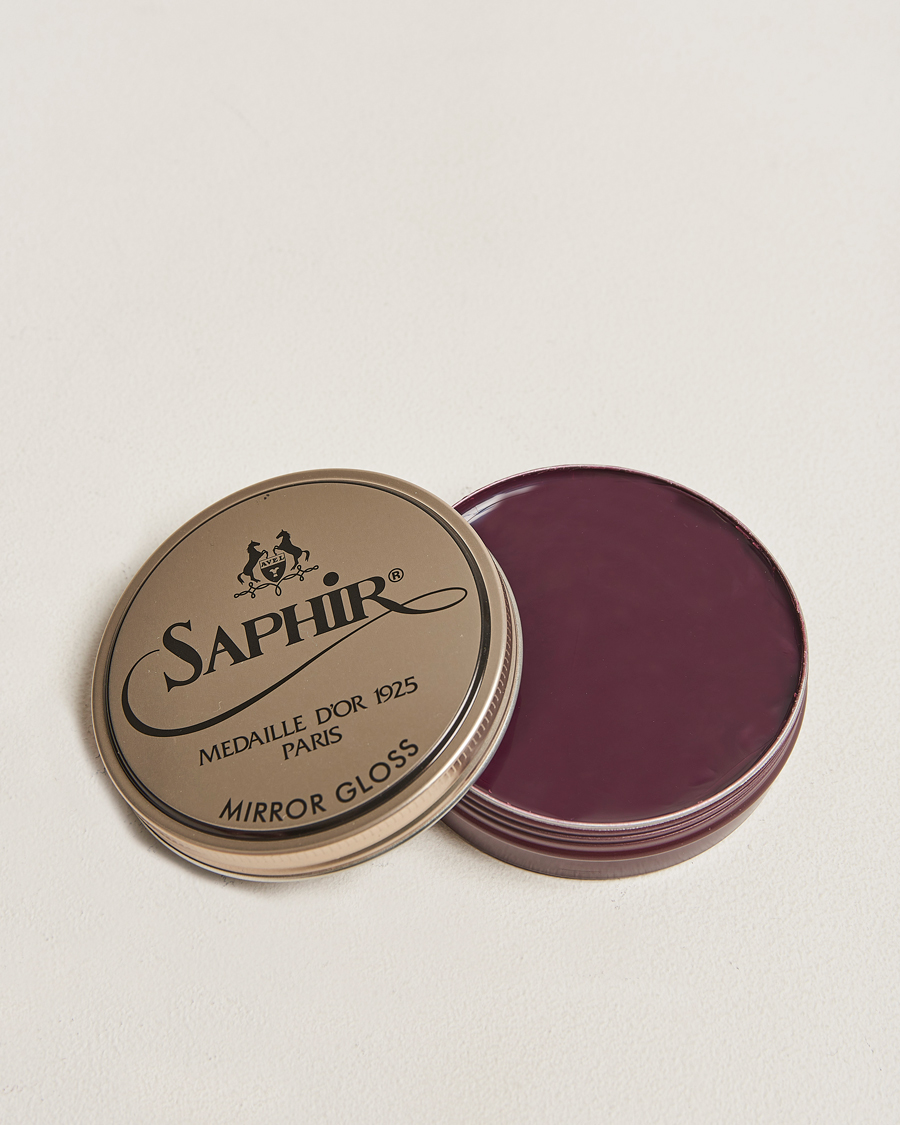 Men | Shoe Care | Saphir Medaille d'Or | Mirror Gloss 75 ml Burgundy