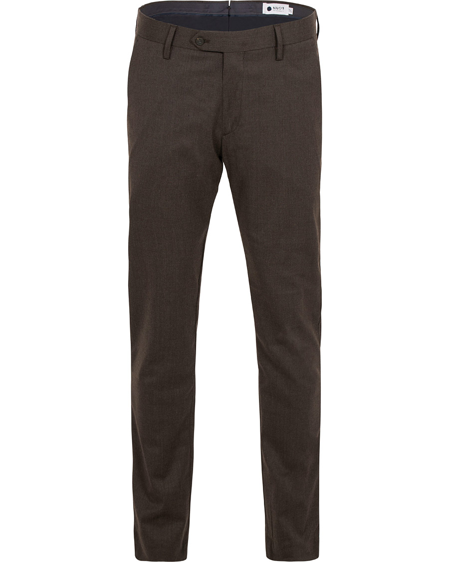 Men | Trousers | NN07 | New Theo 1249 Wool Trousers Brown