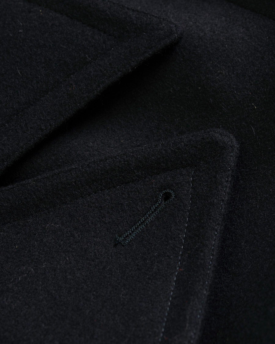 Men | Coats & Jackets | Private White V.C. | Wool Melton Peacoat Midnight