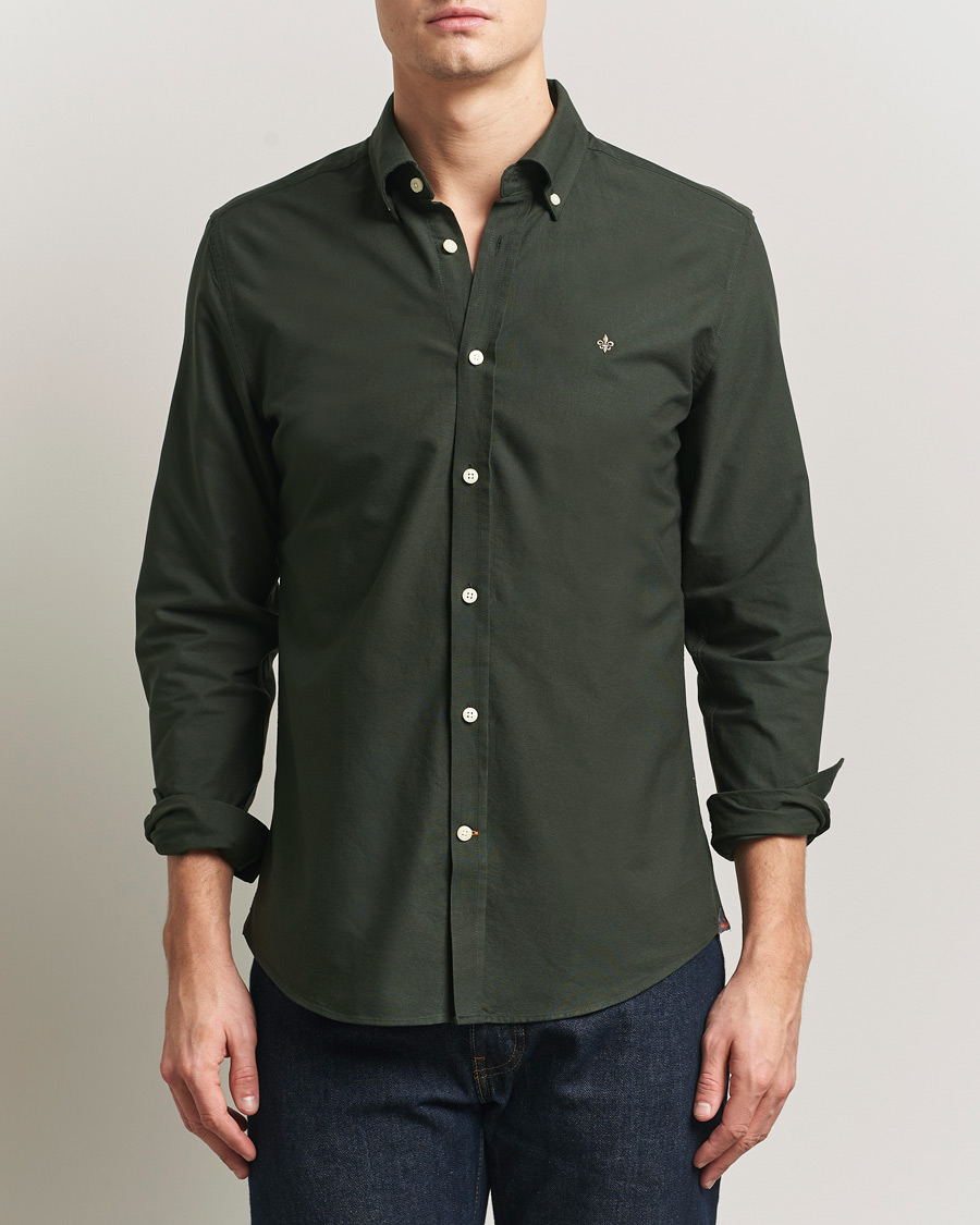 Men | Shirts | Morris | Douglas Oxford Shirt Olive