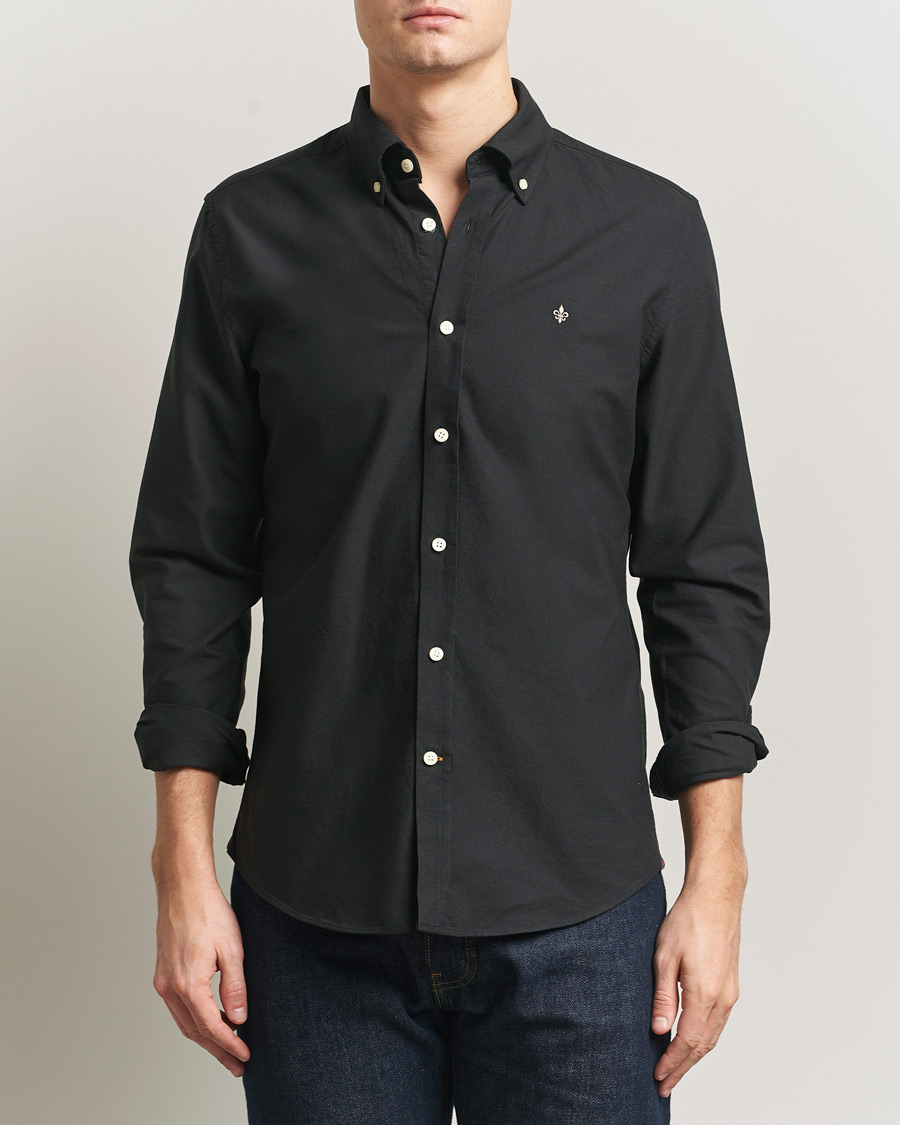 Men | Shirts | Morris | Douglas Oxford Shirt Black