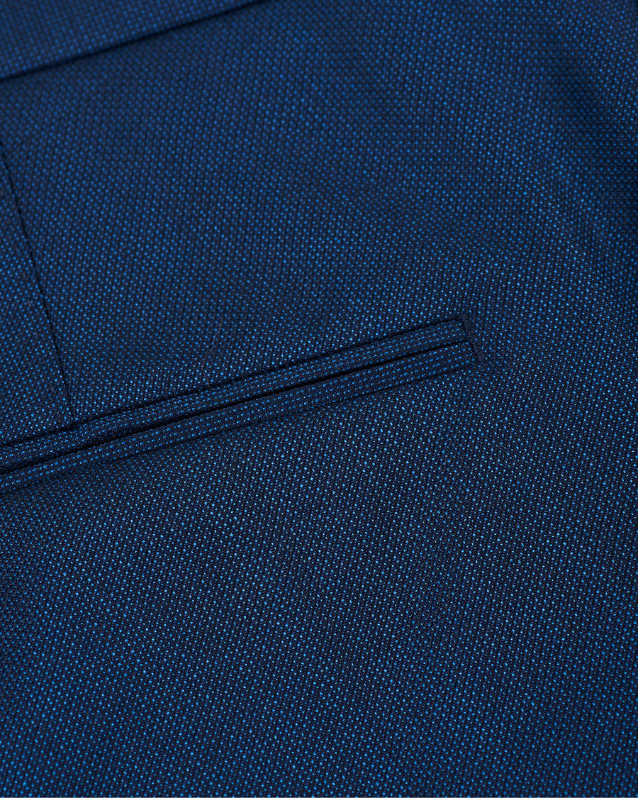 Men | Trousers | Oscar Jacobson | Denz Wool Trousers Blue