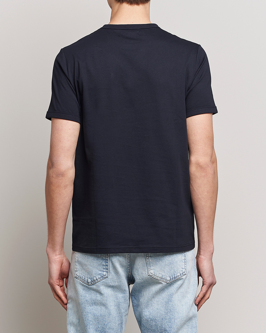 Men | T-Shirts | Fred Perry | Ringer Crew Neck Tee Navy