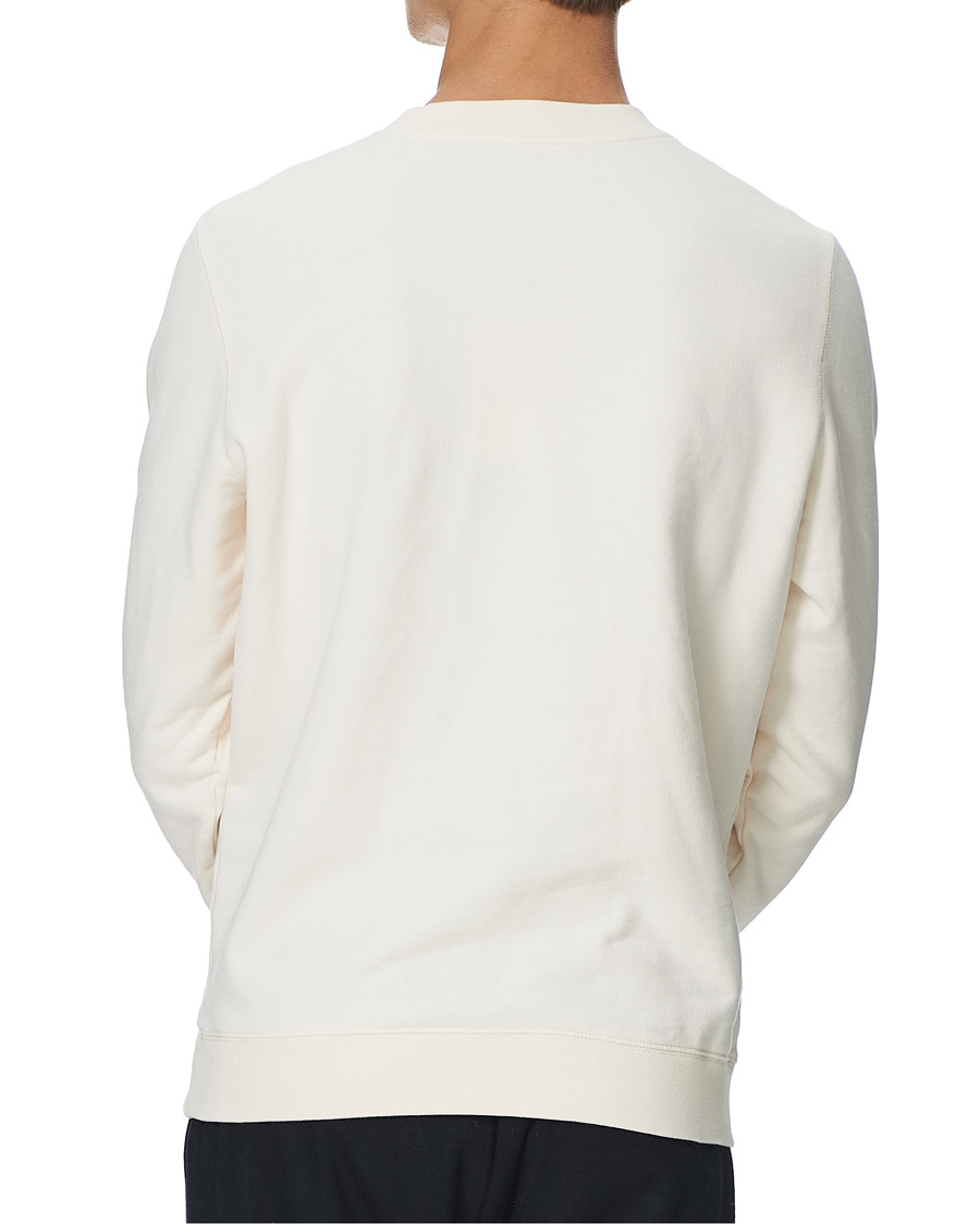 Men | Sweaters & Knitwear | Sunspel | Loopback Sweatshirt Archive White