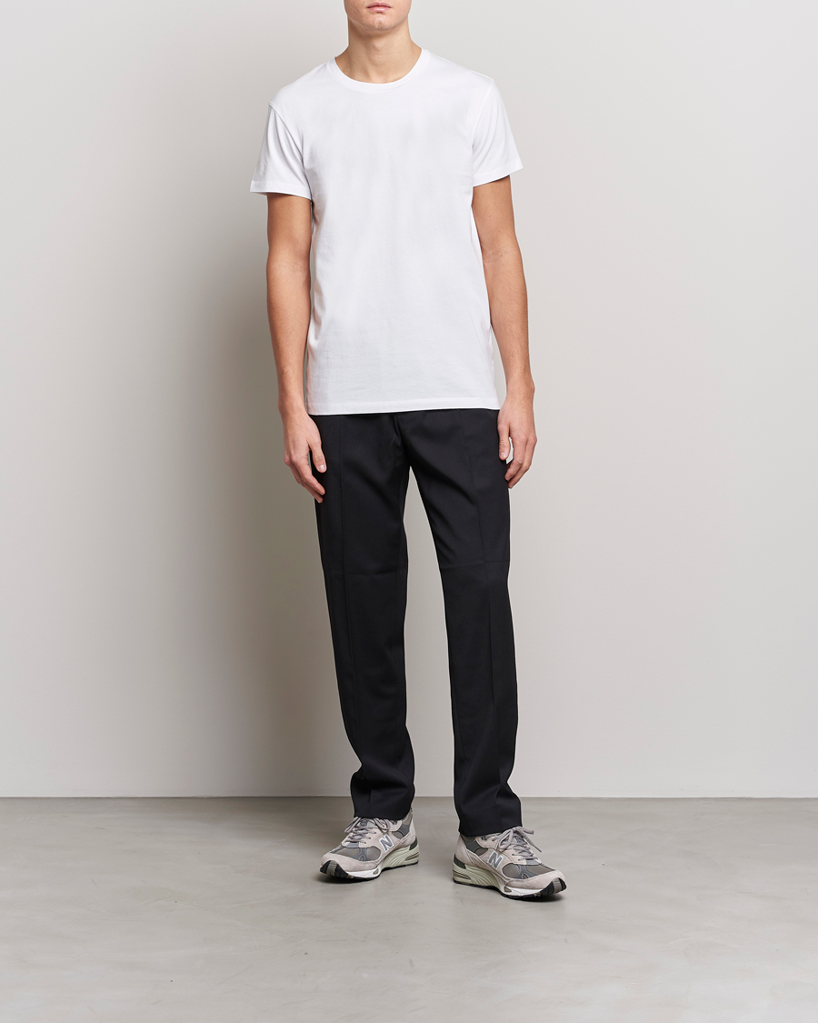 Men | T-Shirts | Samsøe Samsøe | Kronos Crew Neck Tee White