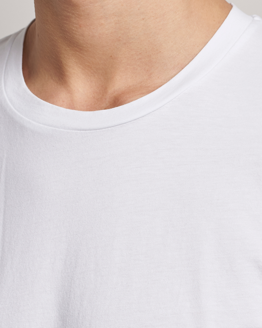 Men | T-Shirts | Samsøe Samsøe | Kronos Crew Neck Tee White