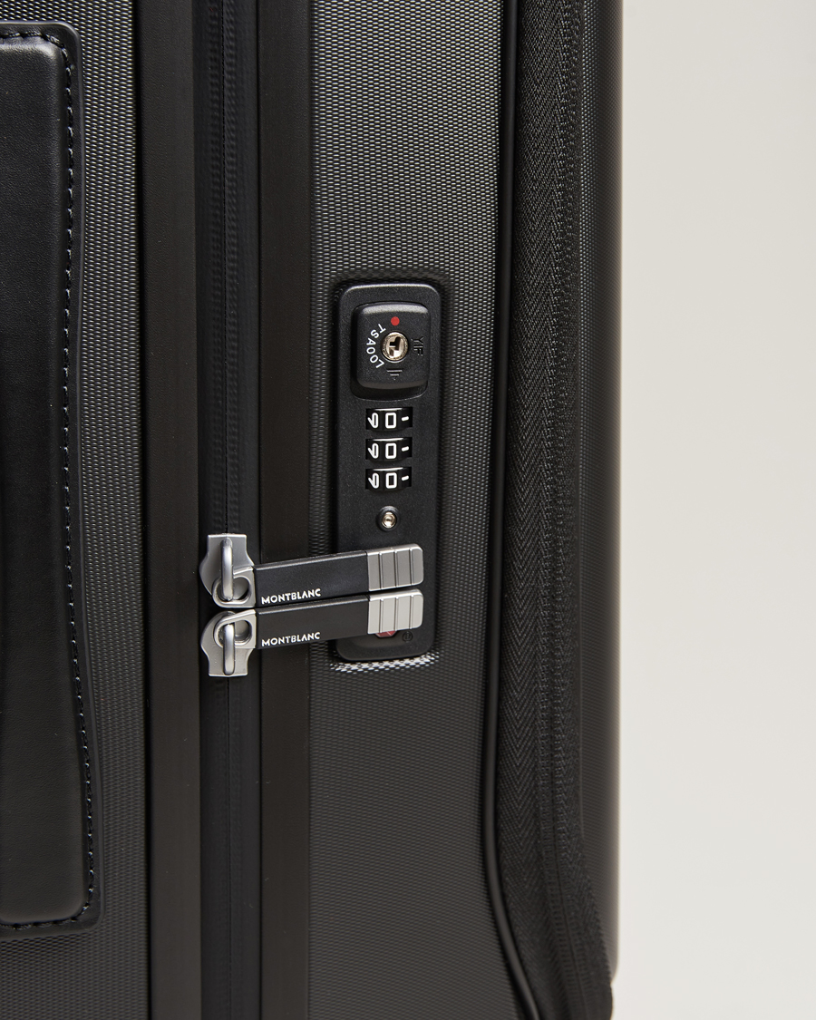 Men | Bags | Montblanc | Trolley Cabin w. Pocket 4 Wheels Black
