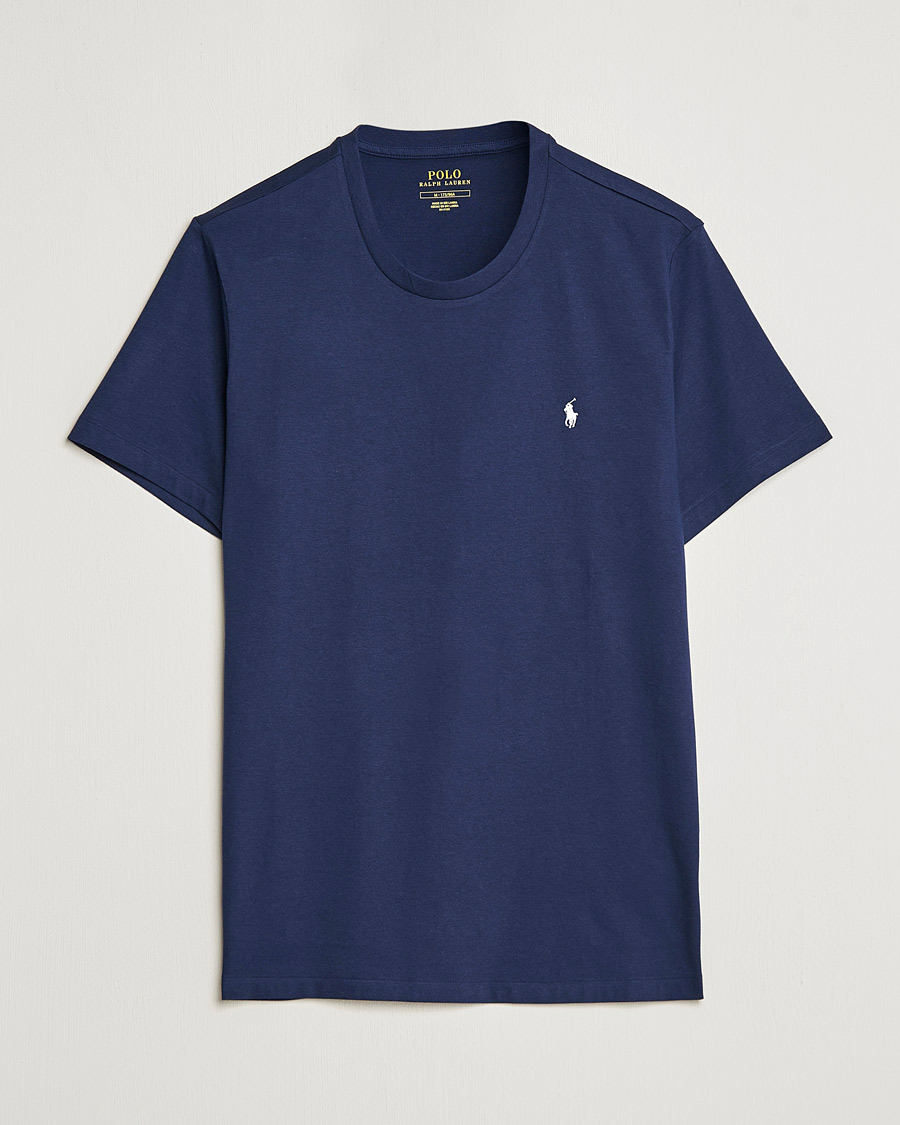 Men | T-Shirts | Polo Ralph Lauren | Liquid Cotton Crew Neck T-Shirt Cruise Navy