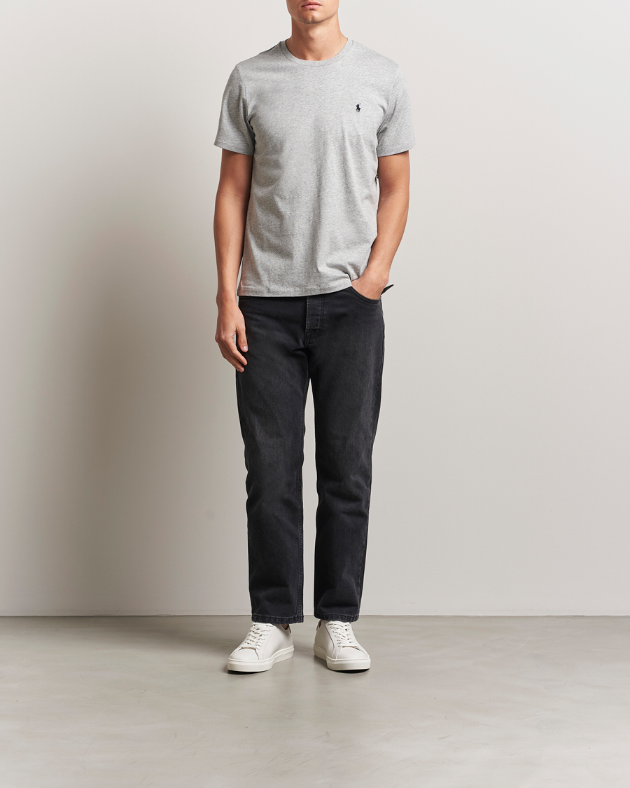 Men | T-Shirts | Polo Ralph Lauren | Liquid Cotton Crew Neck T-Shirt Andover Heather