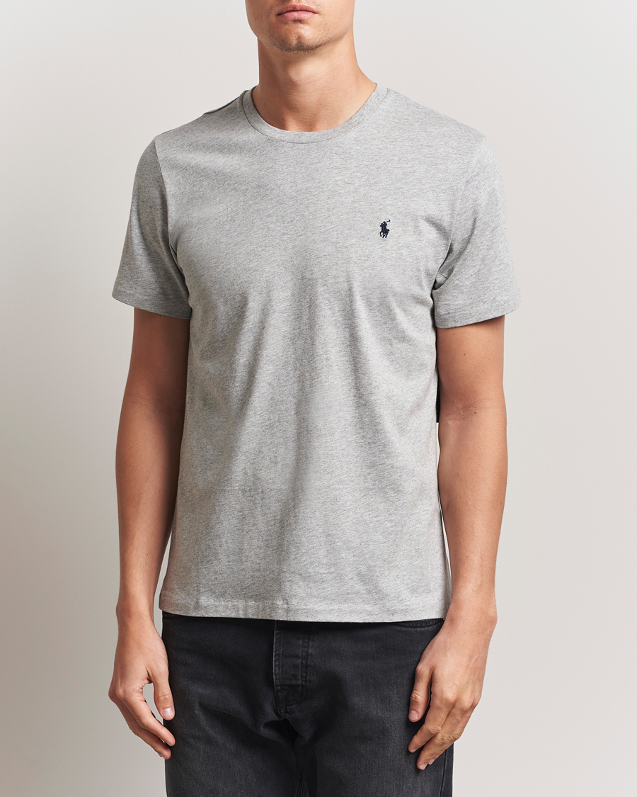 Men | T-Shirts | Polo Ralph Lauren | Liquid Cotton Crew Neck T-Shirt Andover Heather