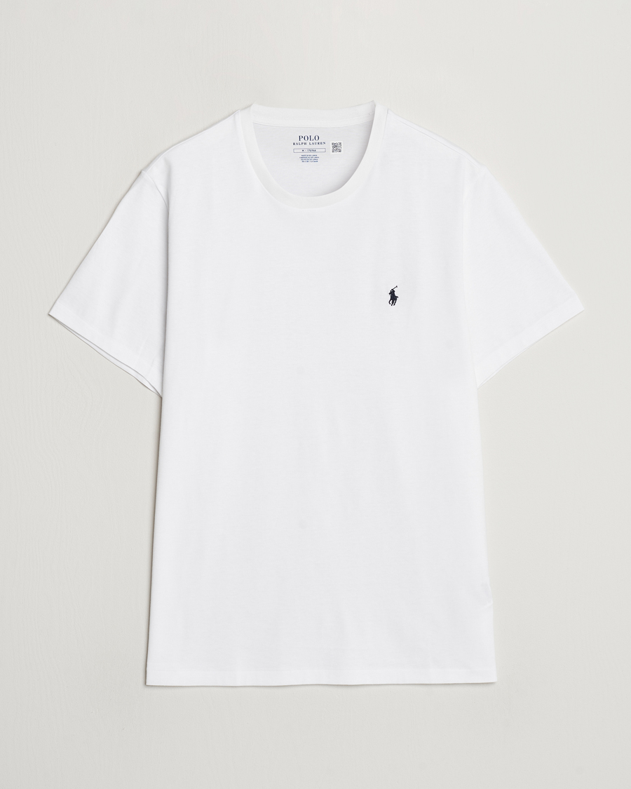 Men | T-Shirts | Polo Ralph Lauren | Liquid Cotton Crew Neck T-Shirt White