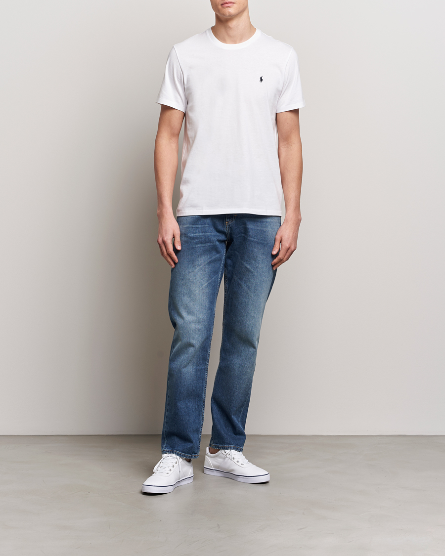 Men | T-Shirts | Polo Ralph Lauren | Liquid Cotton Crew Neck T-Shirt White