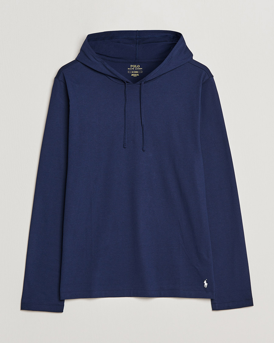 Men | Sweaters & Knitwear | Polo Ralph Lauren | Liquid Cotton Hoodie Cruise Navy