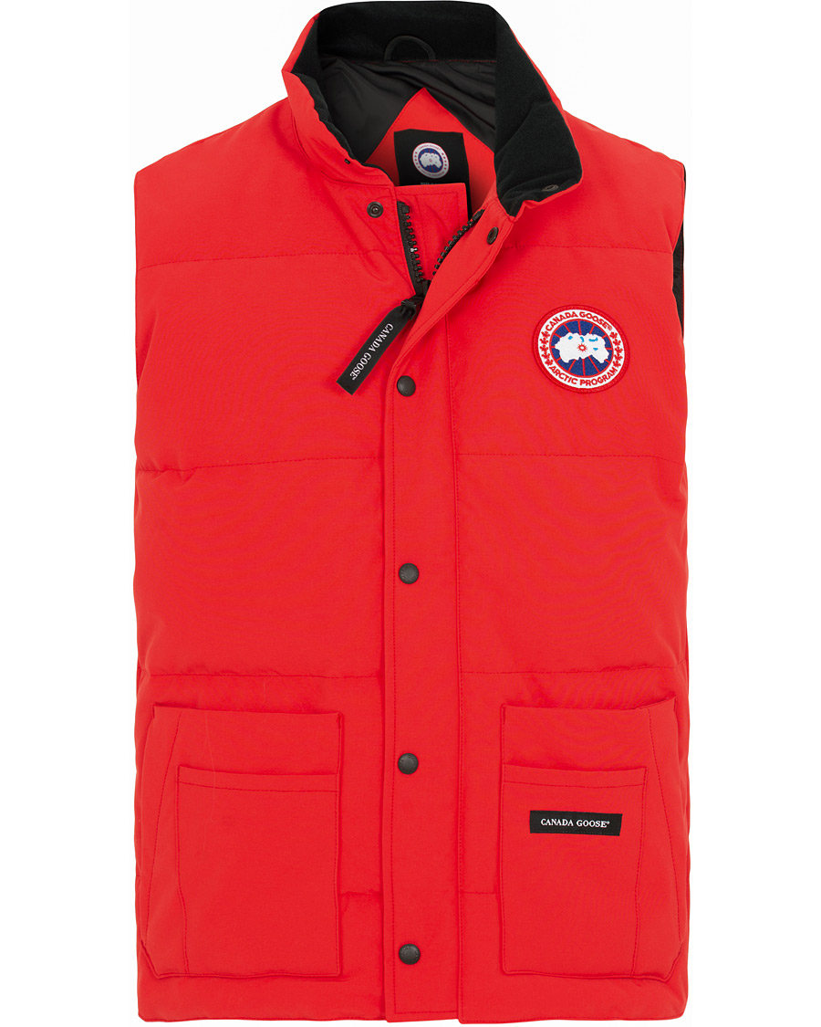 Men | Coats & Jackets | Canada Goose | Freestyle Crew Vest Red