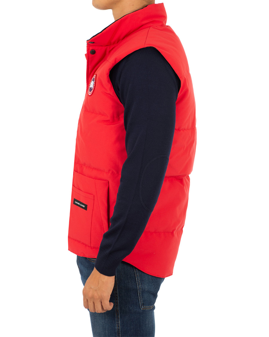 Men | Coats & Jackets | Canada Goose | Freestyle Crew Vest Red