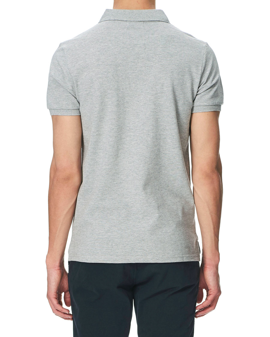 Men | Polo Shirts | Morris | New Piqué Grey Melange