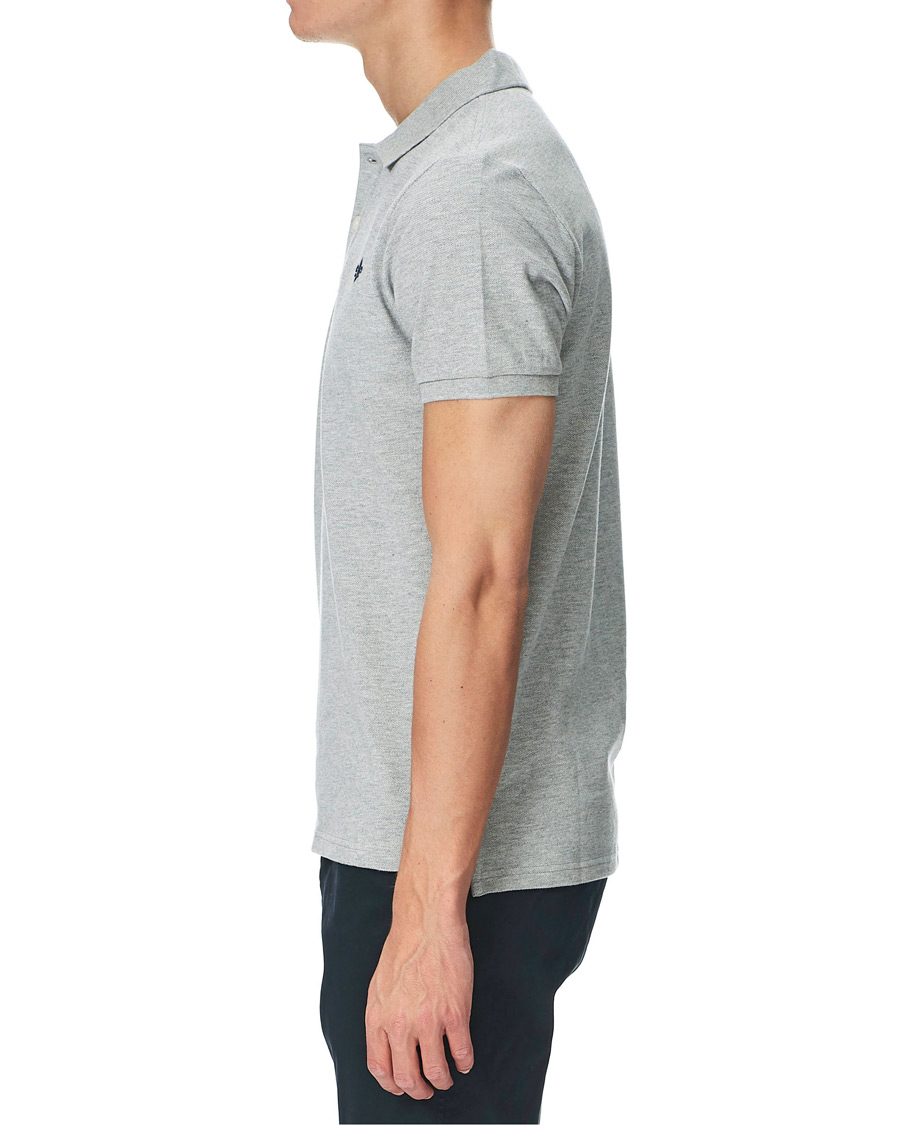 Men | Polo Shirts | Morris | New Piqué Grey Melange
