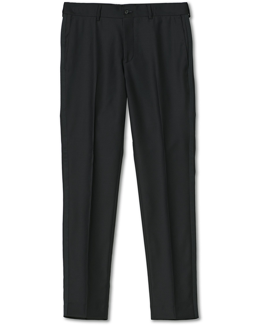 Men | Trousers | Tiger of Sweden | Terriss Tuxedo Trousers Black