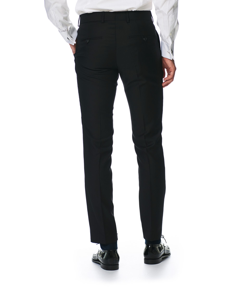 Men | Trousers | Tiger of Sweden | Terriss Tuxedo Trousers Black