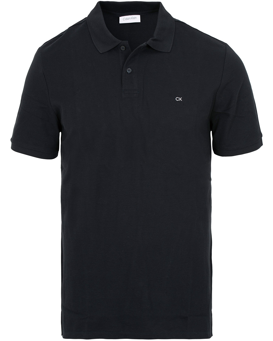 Men | Polo Shirts | Calvin Klein | Pique Navy
