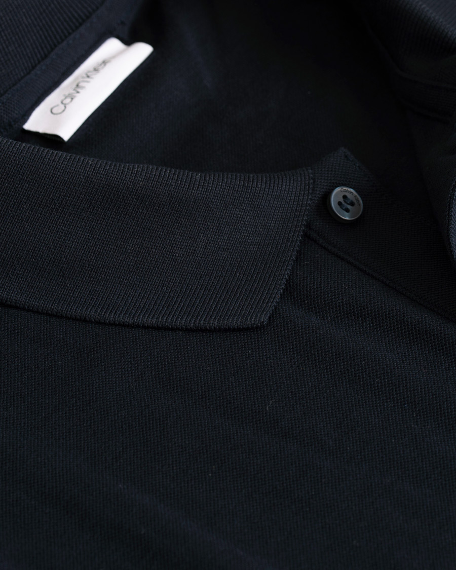 Men | Polo Shirts | Calvin Klein | Pique Navy
