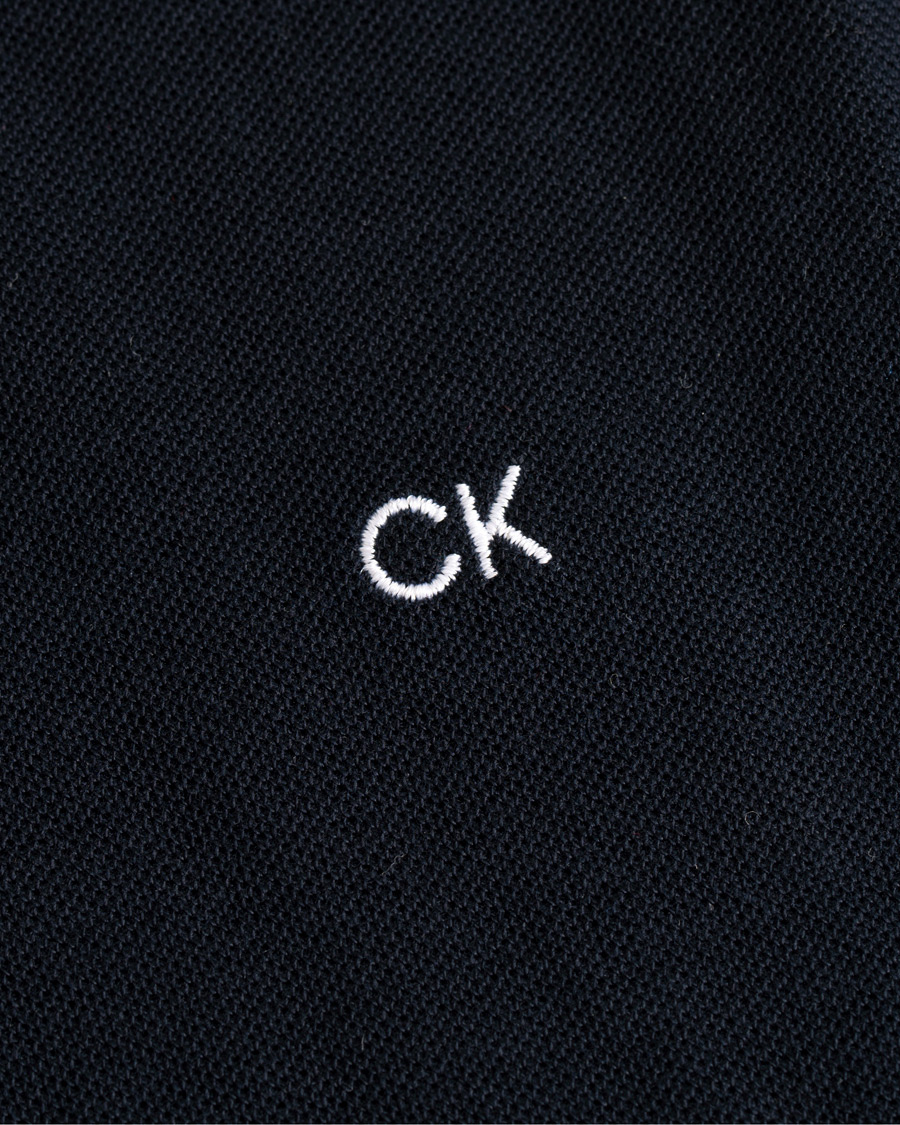 Men | Polo Shirts | Calvin Klein | Pique Navy