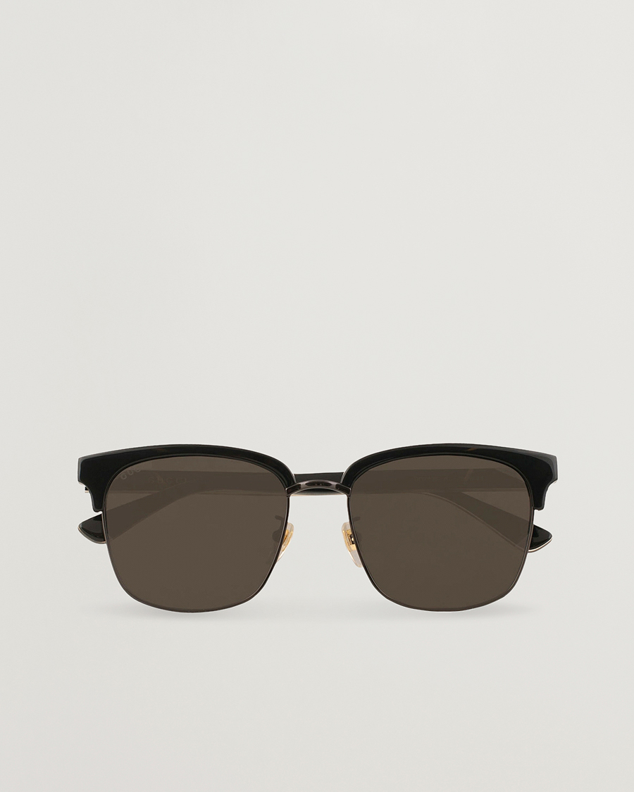 Men | Sunglasses | Gucci | GG0382S Sunglasses Black/Grey