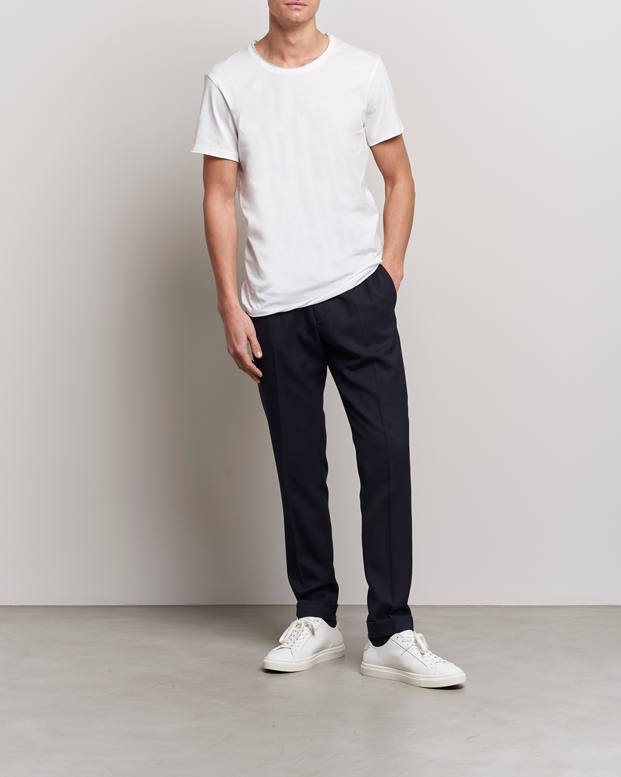 Men | T-Shirts | Bread & Boxers | Crew Neck Relaxed White