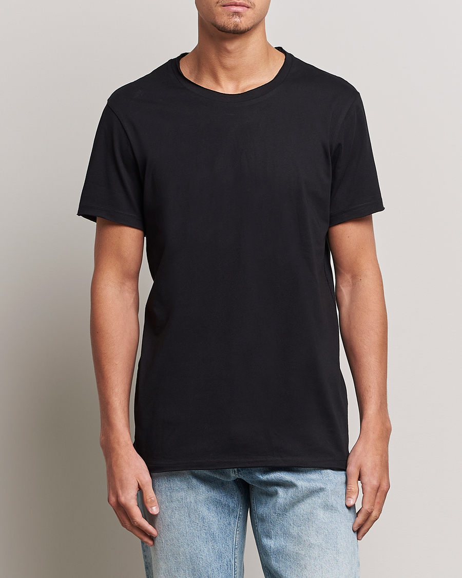 Men | T-Shirts | Bread & Boxers | Crew Neck Relaxed Black