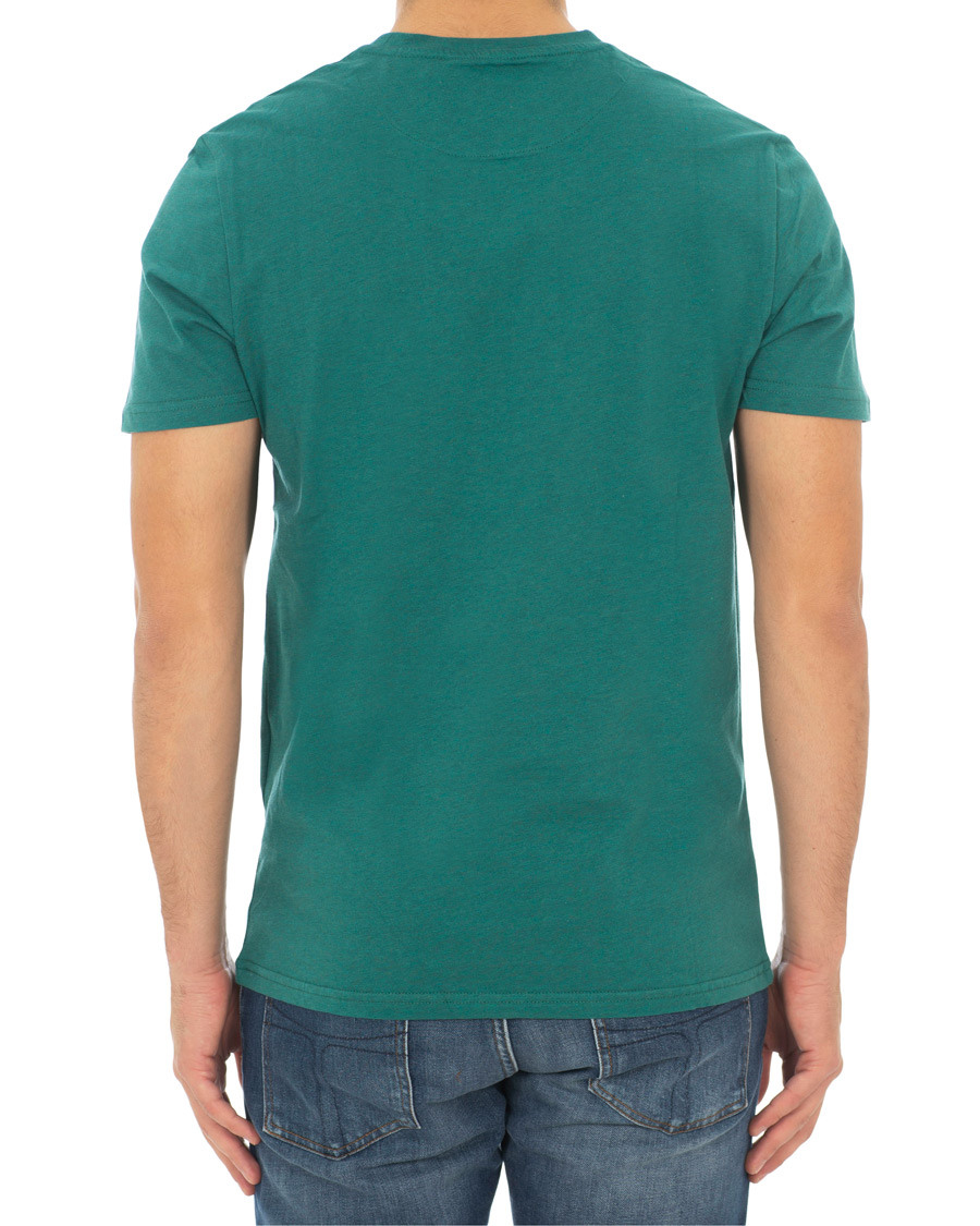 Men | T-Shirts | Lyle & Scott | Garment Dyed T-Shirt Alpine Green Marl