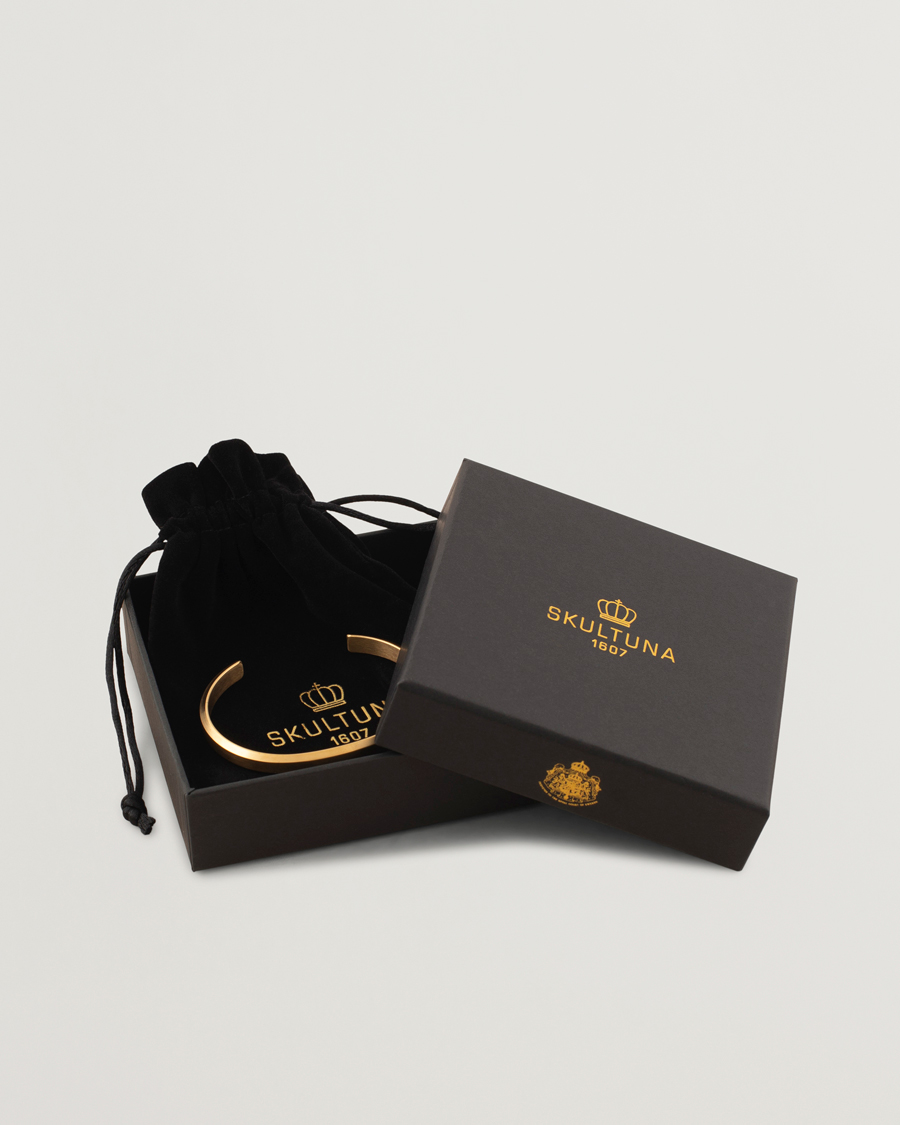 Men | Skultuna Icon Cuff Matte Gold | Skultuna | Icon Cuff Matte Gold