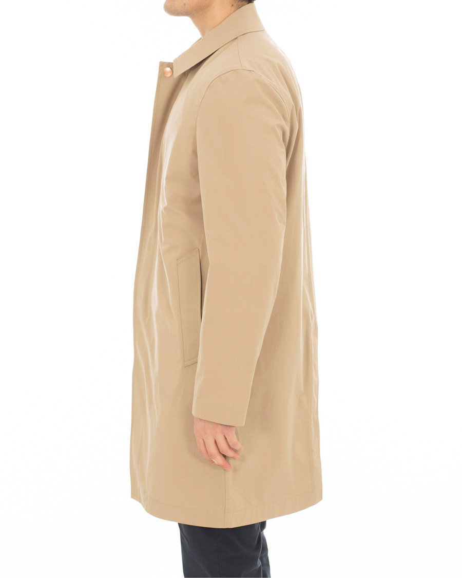 Men | Coats & Jackets | Private White V.C. | Ventile Mac Coat Sand