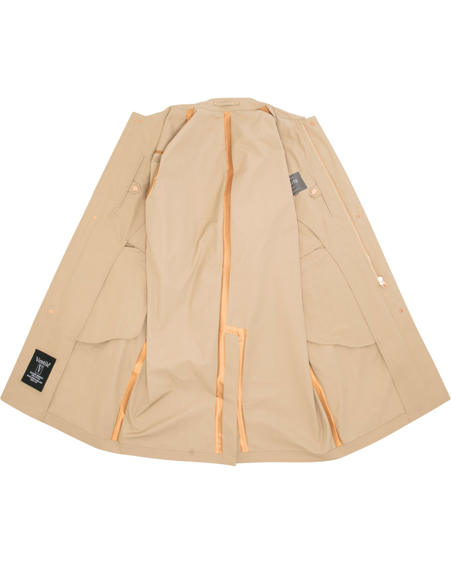 Men | Coats & Jackets | Private White V.C. | Ventile Mac Coat Sand