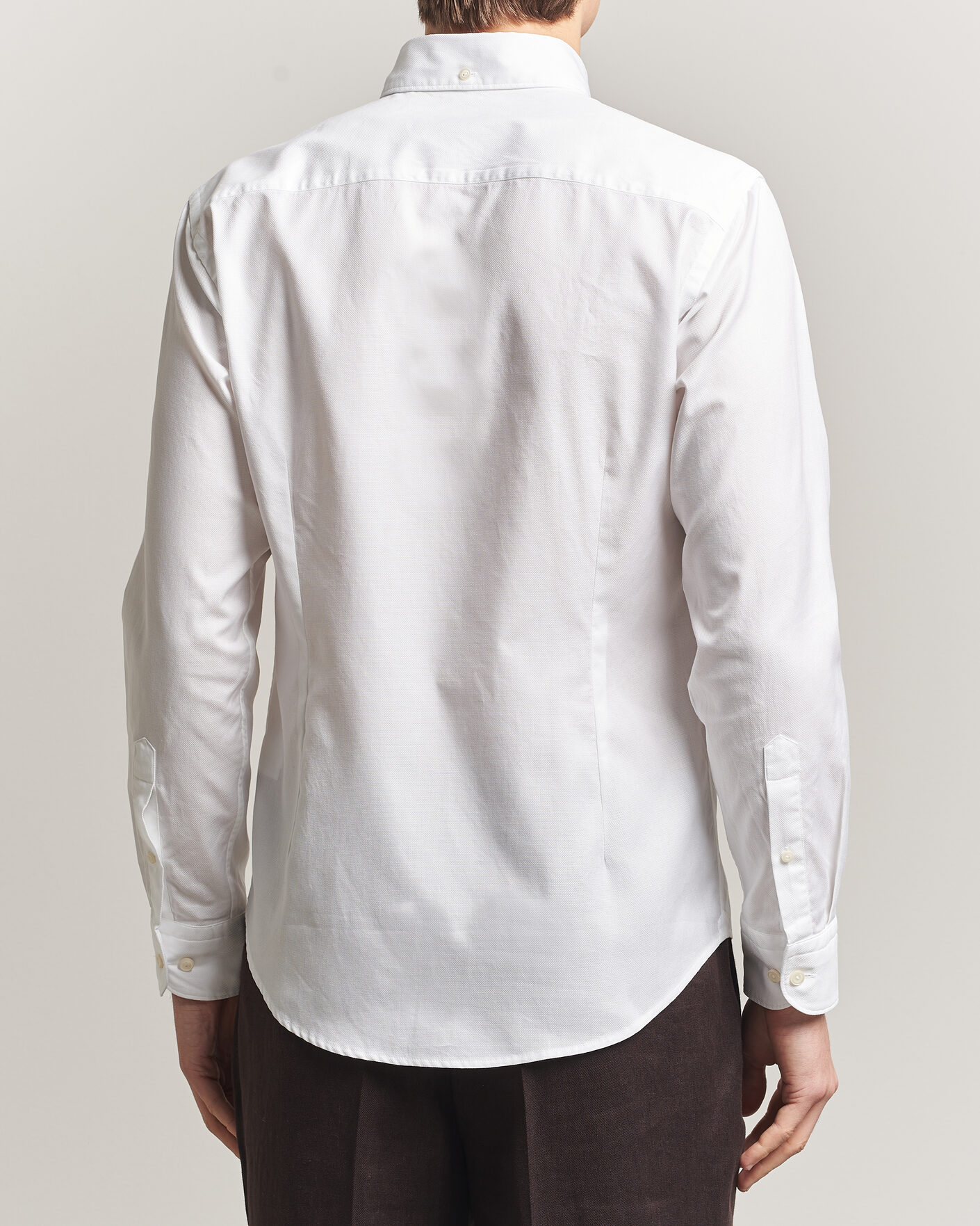 Men | Shirts | Eton | Slim Fit Royal Oxford Button Down White