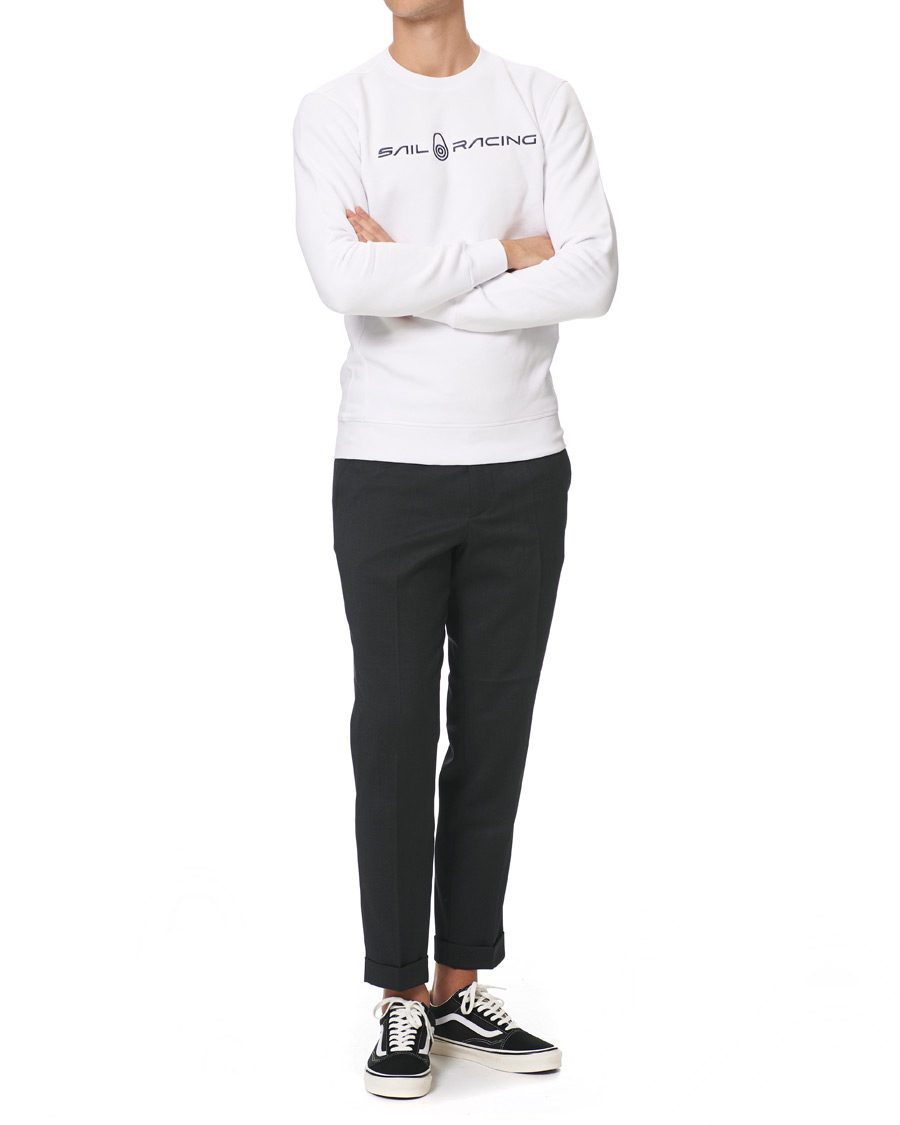 Men | Sweaters & Knitwear | Sail Racing | Bowman Crew Neck Sweater White