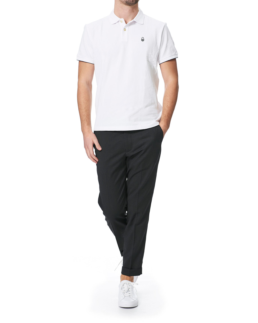 Men | Polo Shirts | Sail Racing | Bowman Polo White
