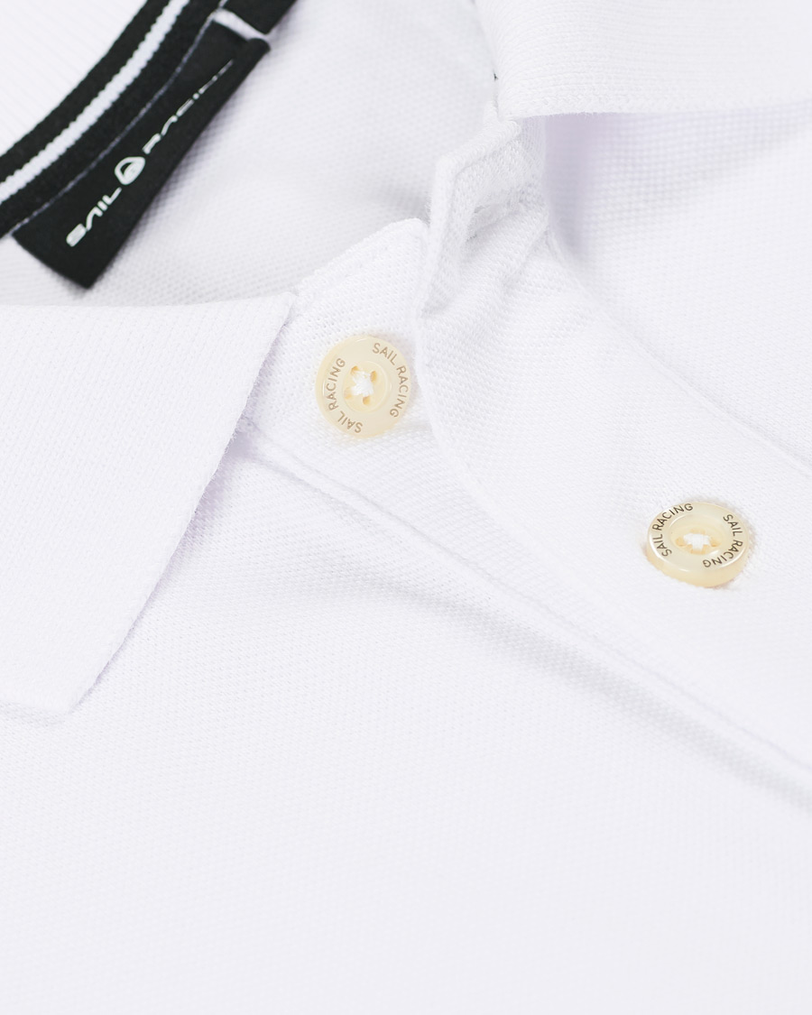 Men | Polo Shirts | Sail Racing | Bowman Polo White
