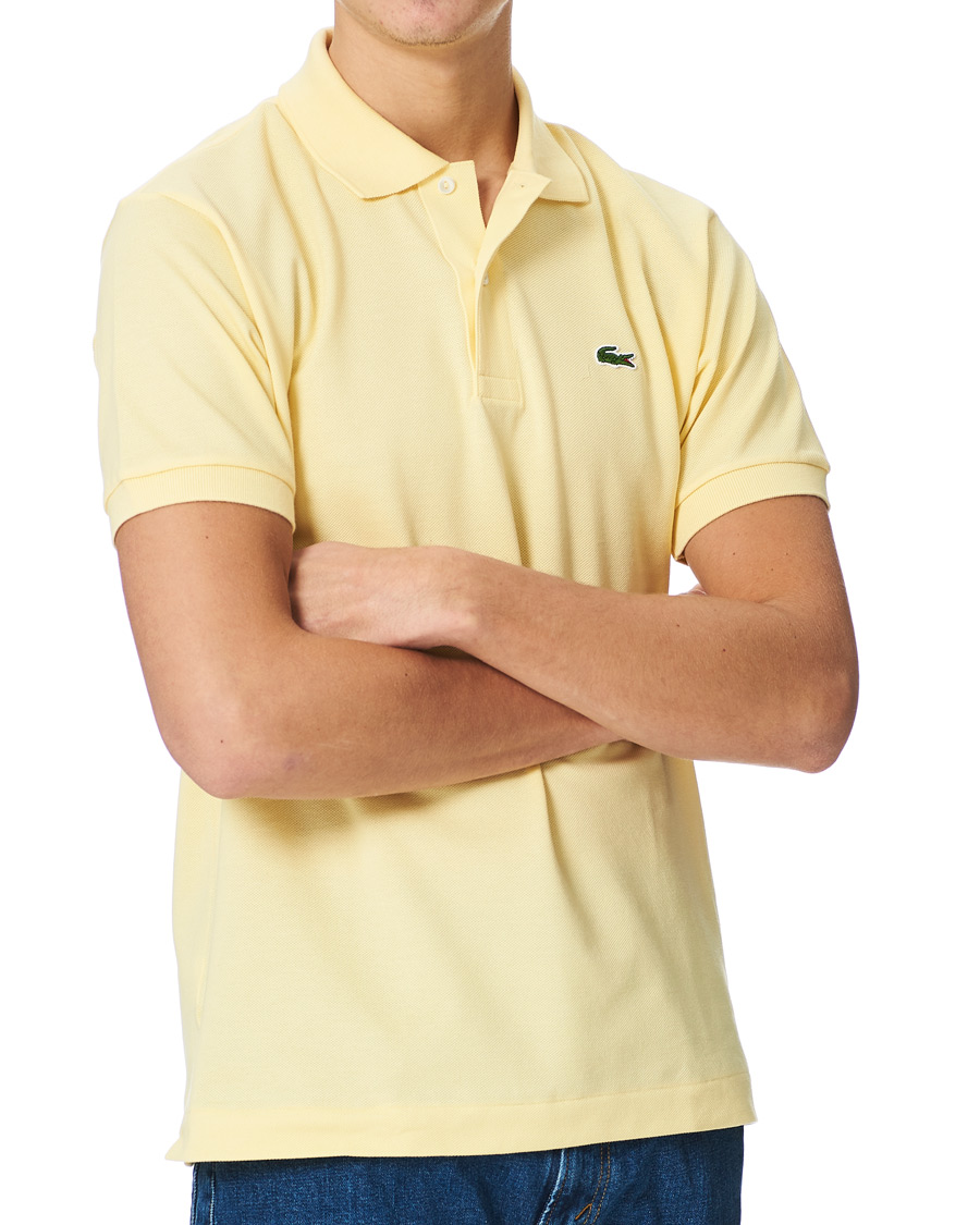 Men | Polo Shirts | Lacoste | Original Polo Piké Napolitan Yellow